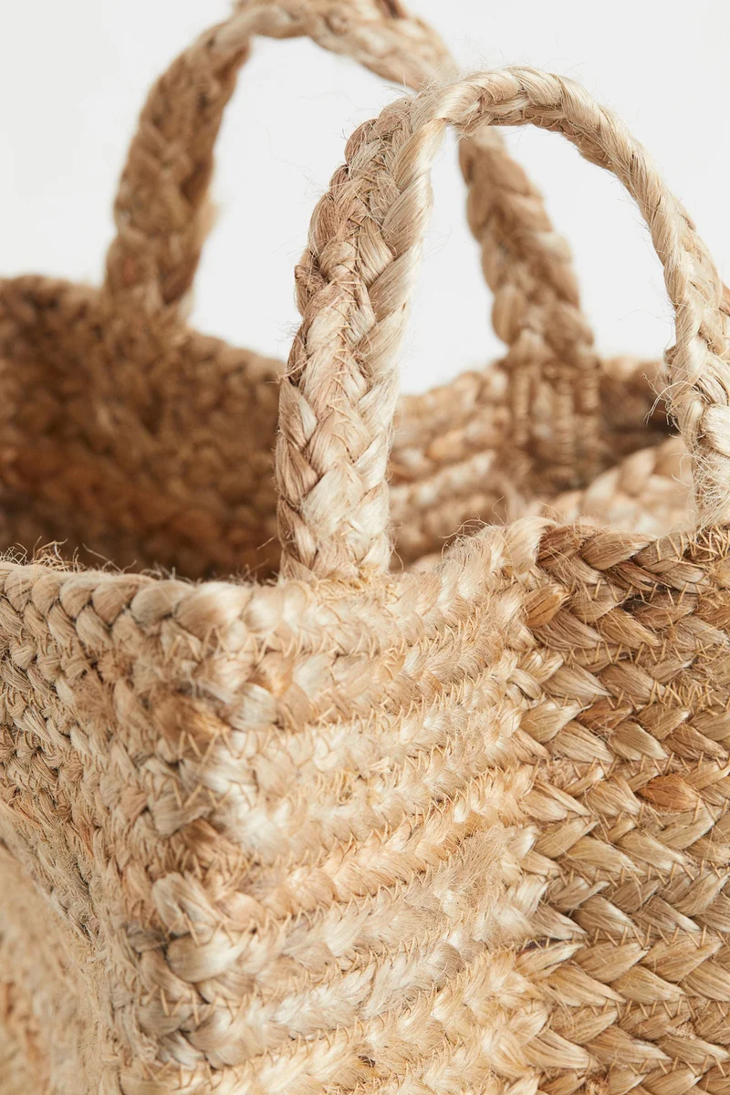 H&M Small jute storage basket