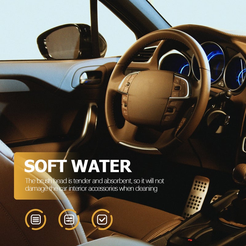 Car Vent Cleaning Brush with Extended Handle for Air Conditioning Outlet - Image 3