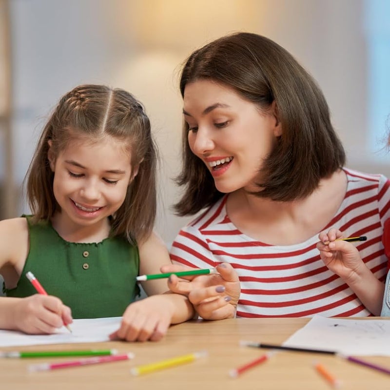 مجموعة من 2 قلم ستايلوس أحمر للشاشات التي تعمل باللمس للهواتف الذكية والأجهزة اللوحية بطول 120 مم - Image 5