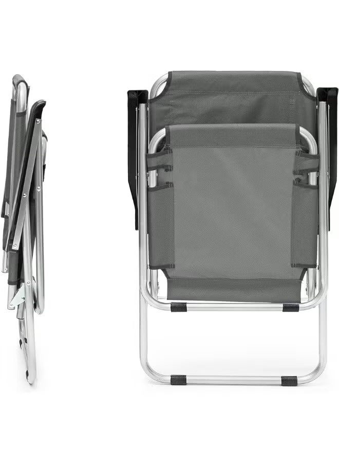 كادي ون طقم كراسي تخييم يتكون من 2 كرسي قابلة للطي ، مقعد رحلات ،كرسي رياضي، كرسي خارجي وكرسي حديقة - Image 4