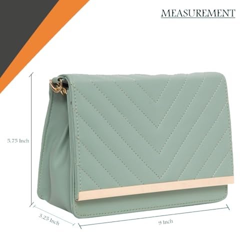 ADISA Women's Sling Bag (Green) - Image 2