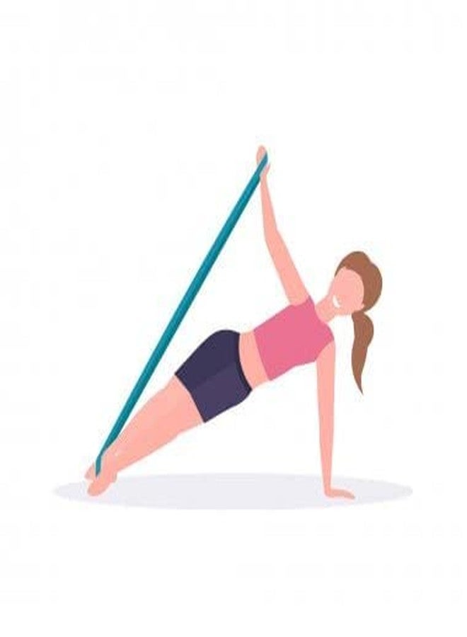 RENEWA Resistance Band for Workout Set Stretching & Exercise Bands Pull Up Bands for Home Exercise Bands for Gym Men & Women Resistance Bands Loop Bands Toning Bands Resistance Band Blue (3.1 Kg) - Image 5