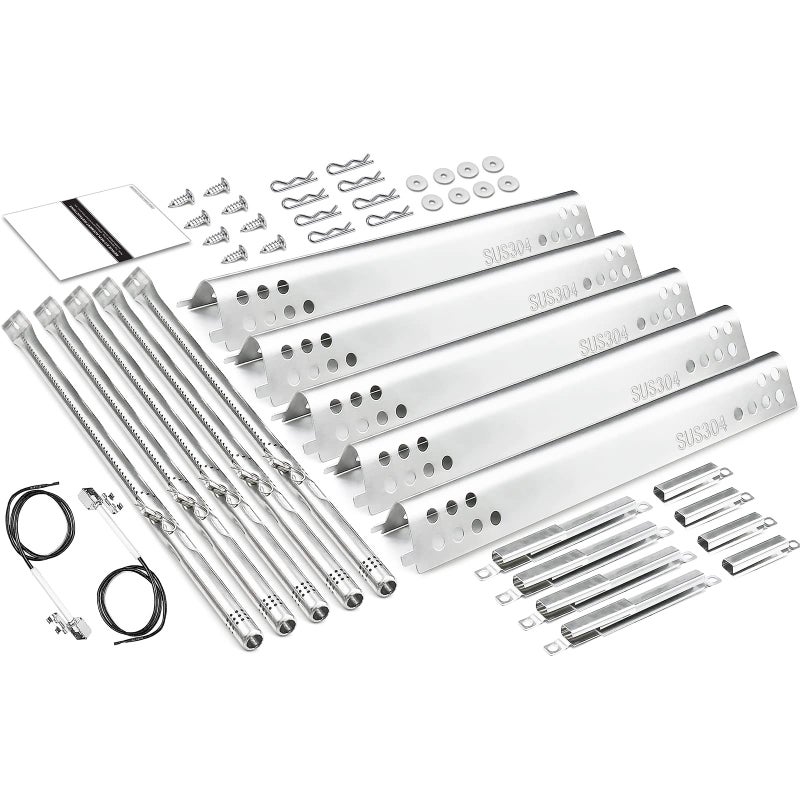 Hisencn Grill Replacement Parts for Charbroil Performance 463347519 463347518 463377017 463361017 304 Stainless Steel Grill Parts for CharBroil 463275517 463376117 463377117 463376018P2