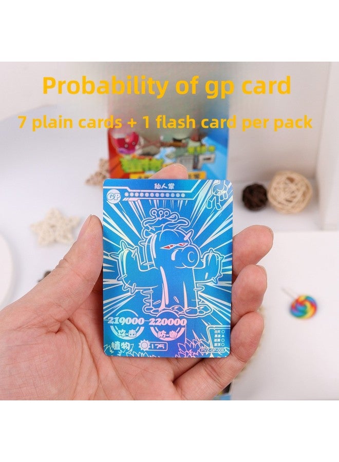 Dalong Family Genuine Plant Vs. Zombie 2 2 Card Collection Supports AR Battle Cards-Color:Universe Edition 10 Yuan Pack Whole Box 10 Pack - Image 3