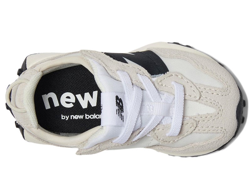 New Balance Girls 327 New-B Hook & Loop (Infant/Toddler) Sneaker, Silver Birch/Black, 6.5 - Image 2
