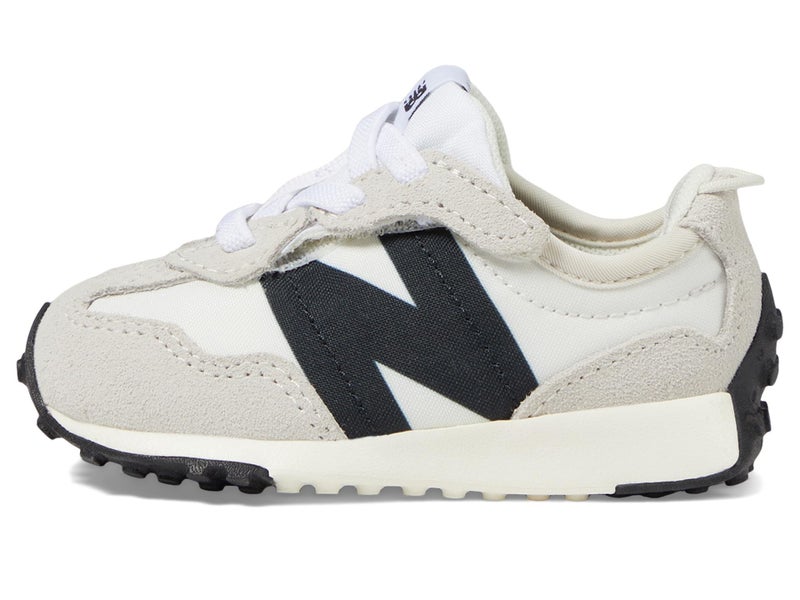 New Balance Girls 327 New-B Hook & Loop (Infant/Toddler) Sneaker, Silver Birch/Black, 6.5 - Image 4