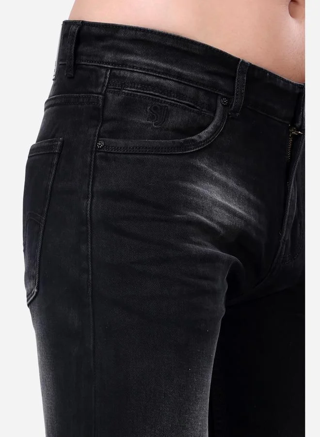 ستايلوكس Stylox Mid Rise Faded Comfort Fit Jeans