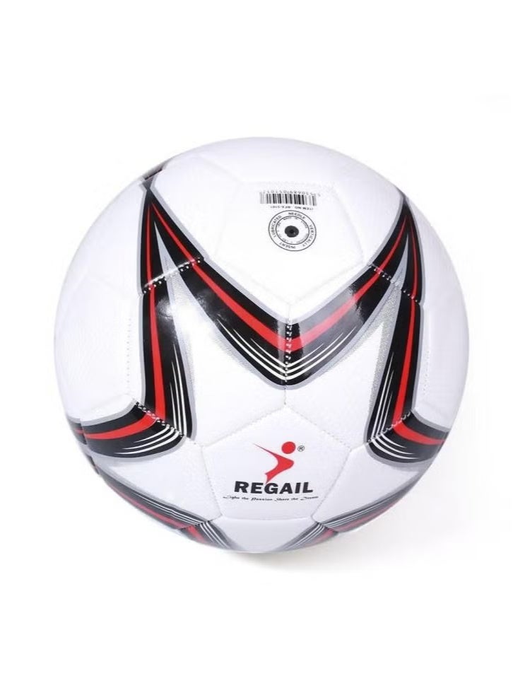 ريجيل المباراة الرسمية حجم 5 PU الجلد نجمة كرة القدم - كرة التدريب والمنافسة الممتازة - كرة المسابقة الرياضية المهنية - يتضمن هدية مجانية - Image 2