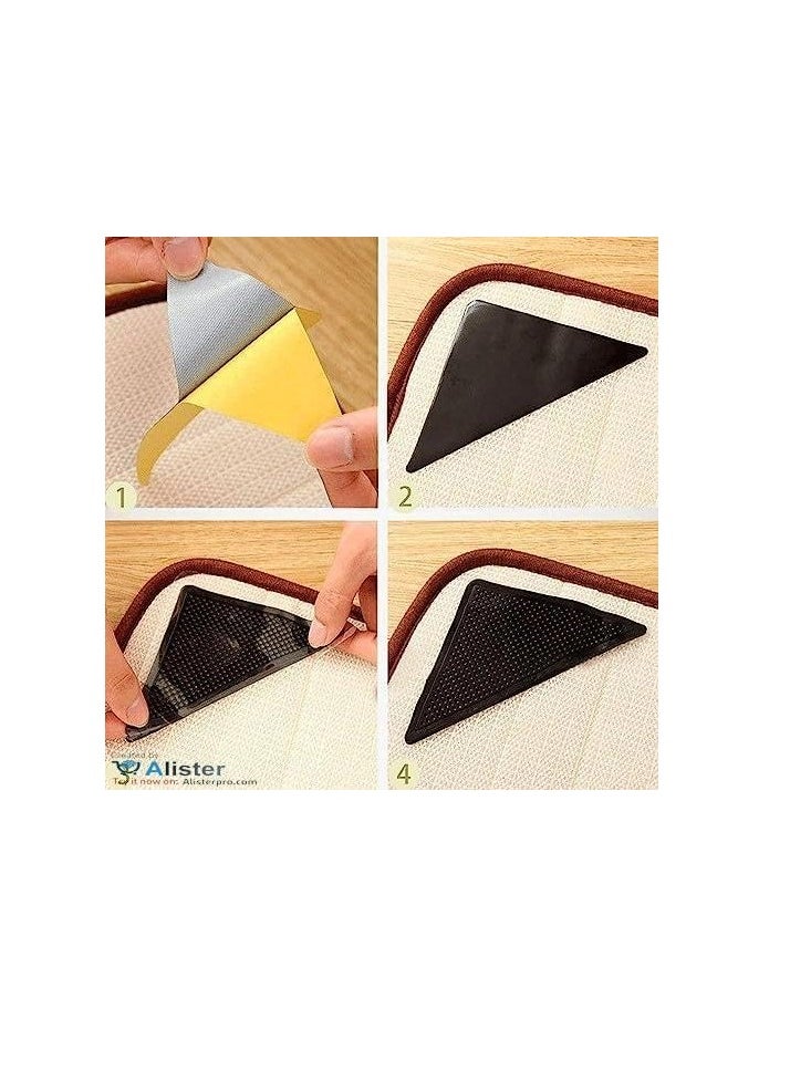 Generic - Reusable Non-Slip Carpet Adhesive Tape for Hardwood Floors, Tiles, and Bath Mats - Image 1