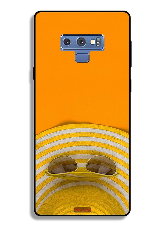 Tolwak - Samsung Galaxy Note 9 Protective Case Cover Glasses Hat - Image 1
