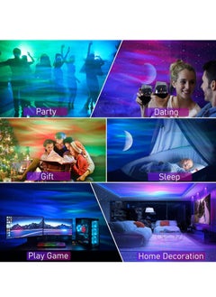 BGM Galaxy Aurora Projector – 3-in-1 LED Northern Lights Star Projector with Bluetooth Speaker and White Noise  - Image 3