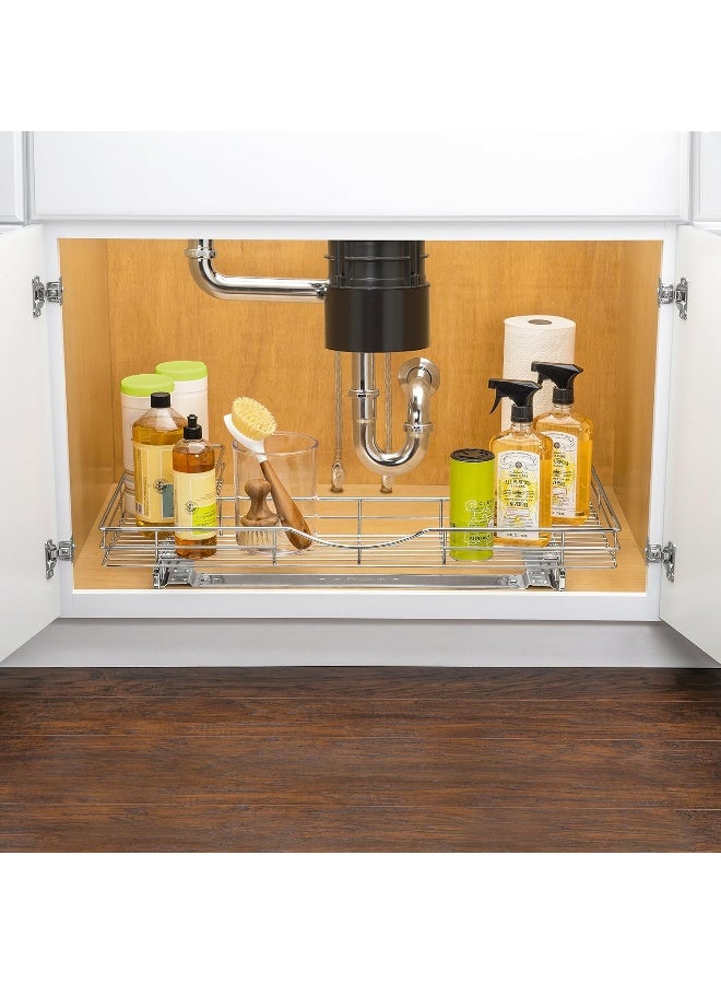 Lynk Professional U-Shape Slide Out Under Sink Drawer - Image 2