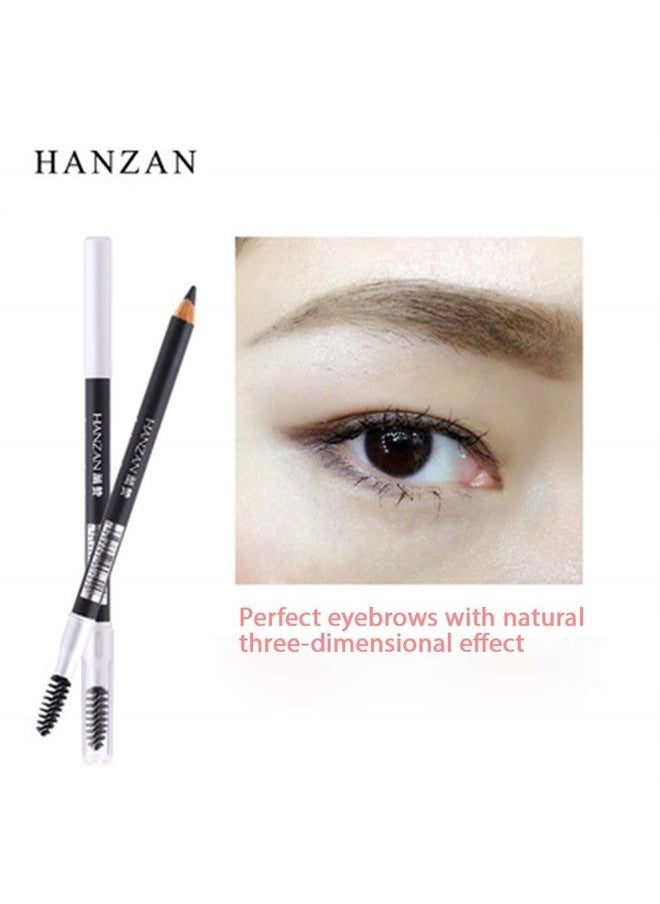 Waterproof Eye Brow Eyeliner Eyebrow Pen Pencil Makeup Cedar Wood Cosmetic Tool (EB05 COFFEE)