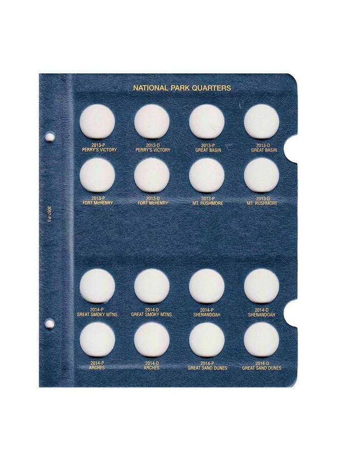 Whitman Whitman US National Park Quarter Coin Album 2010-2021 P & D Mints #3057 - Image 4