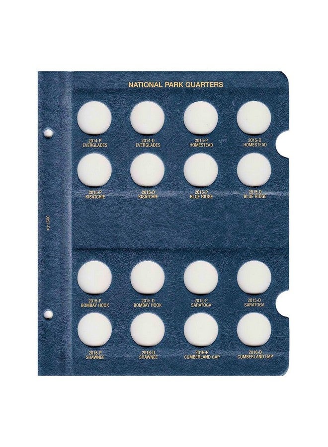 Whitman Whitman US National Park Quarter Coin Album 2010-2021 P & D Mints #3057 - Image 5