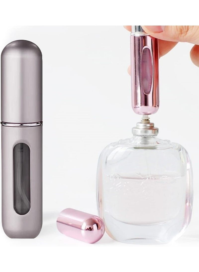 4-Pack Refillable Perfume Atomizer Spray Bottles, 5ml Portable Travel Size - Image 2