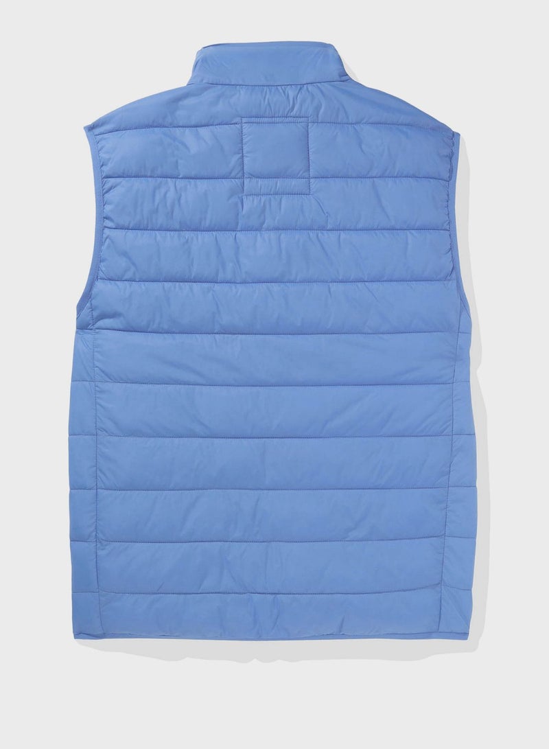 American Eagle Zip Through Puffer Vest - Image 4