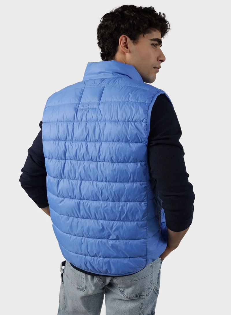 American Eagle Zip Through Puffer Vest