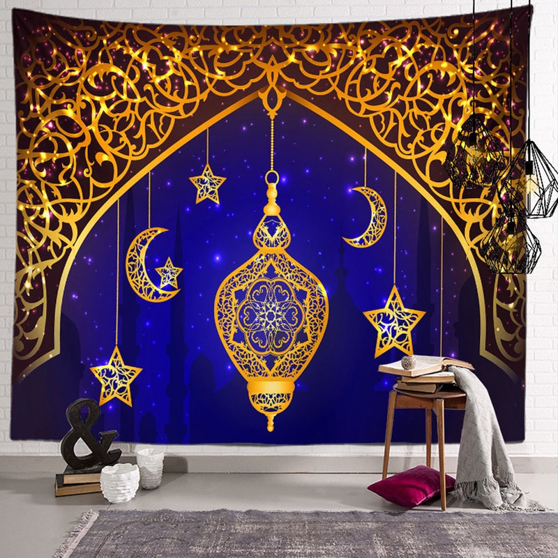 🏠 نسيج جداري للزينة المهرجانية من البوليستر متين بنقوش واضحة - Image 5