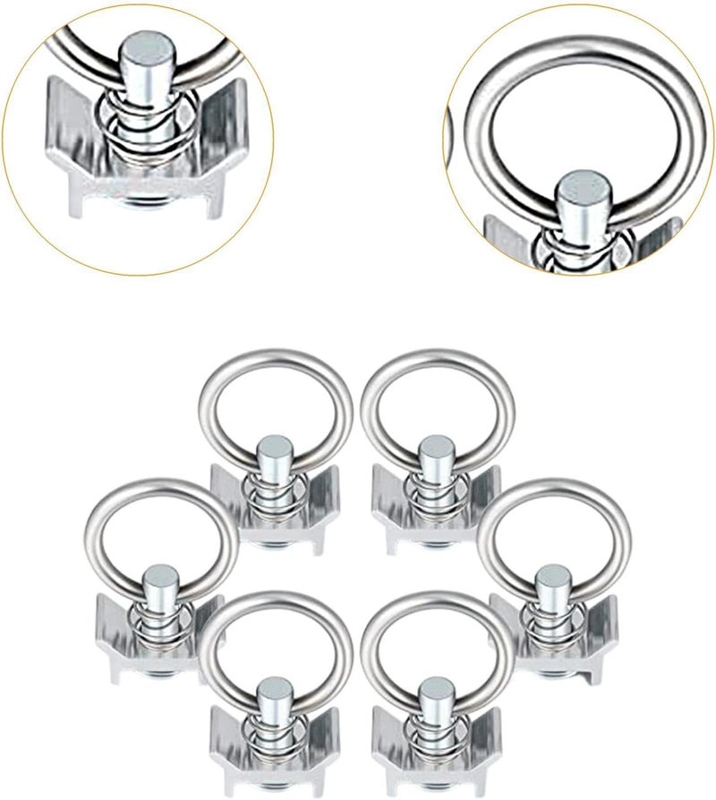 Single-Bolt Attachment, Premium, Stainless Steel Truck Control, Speaker, 6 Piece - Image 2