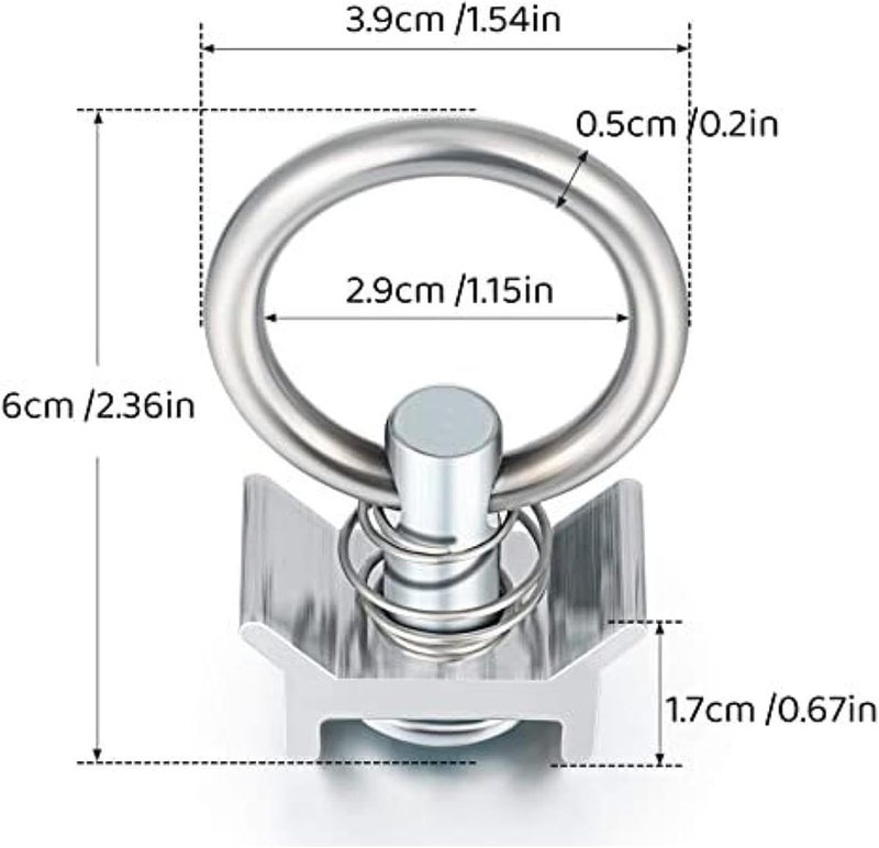 Single-Bolt Attachment, Premium, Stainless Steel Truck Control, Speaker, 6 Piece - Image 5