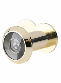 Y&D Safety Door Viewer Solid Copper 220 degree Peephole with Heavy Duty Rotating Privacy Cover for 35mm to 60mm Doors Durable Home Office Hotel  - Image 1