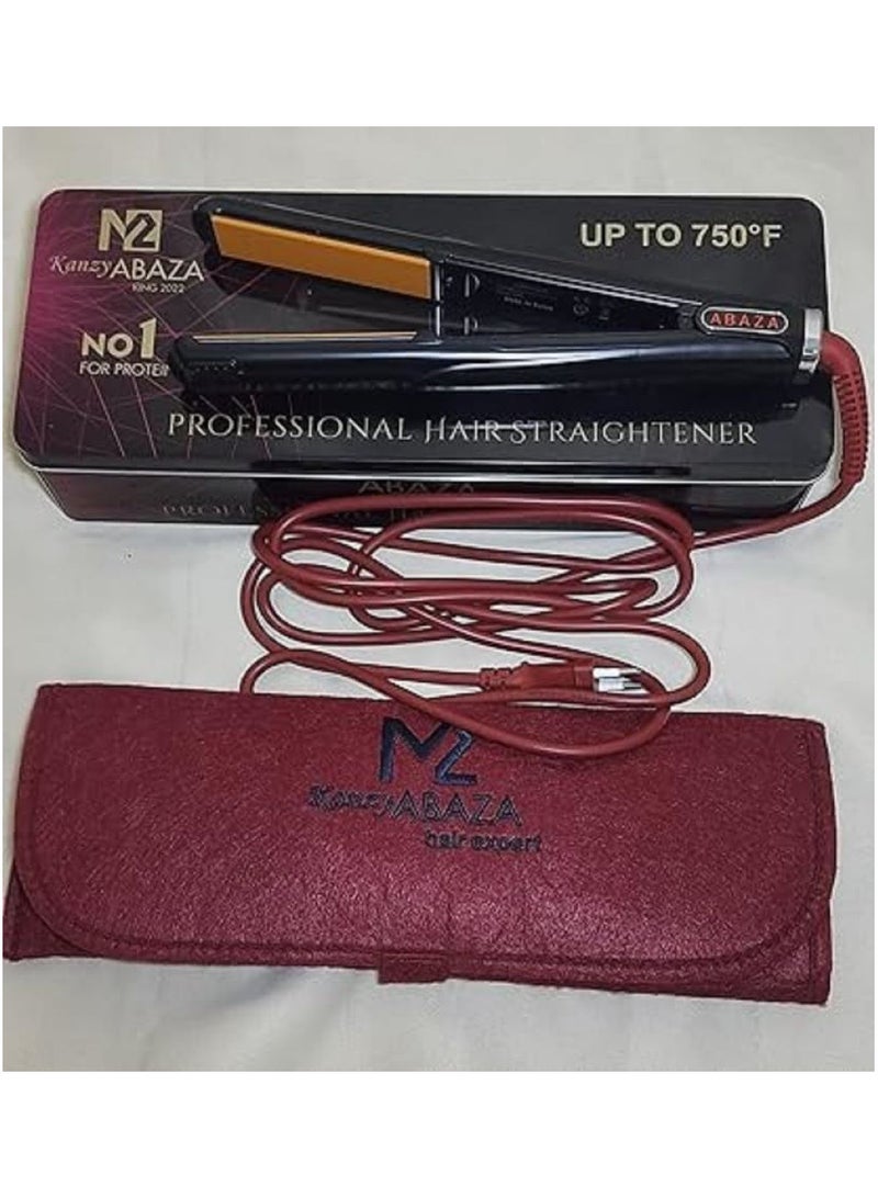 M2 Abaza Hair Straightener Made in Korea with a capacity of 230 degrees Celsius - King 2024 - Image 1