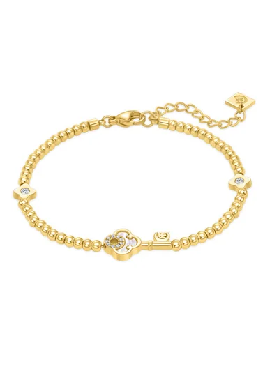 CERRUTI 1881 Gabriella Gold Plated Bracelet for Women with Crystals