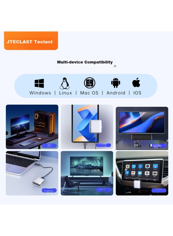 Teclast 1tb Portable Solid State Drive , Type-c Interface, Usb3.2 Direct Connection To Phones, S50 Series, 550mb/s - Image 2