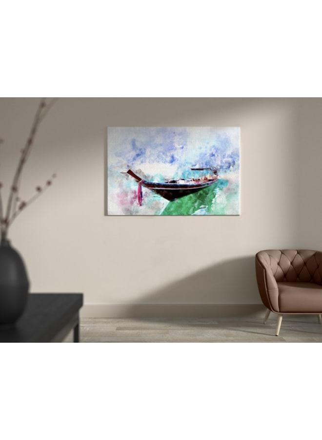 Home Gallery Large Sailboat Party Printed Canvas wall art 120x80 - Image 3