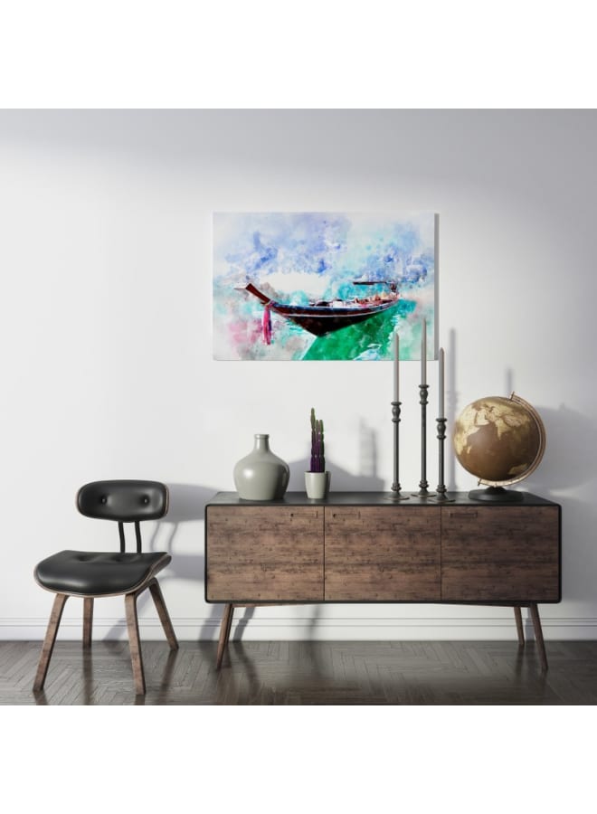 Home Gallery Large Sailboat Party Printed Canvas wall art 120x80 - Image 5
