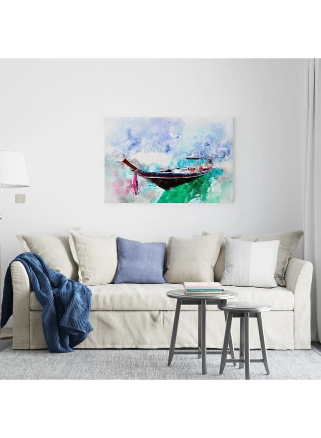 Home Gallery Large Sailboat Party Printed Canvas wall art 120x80 - Image 4