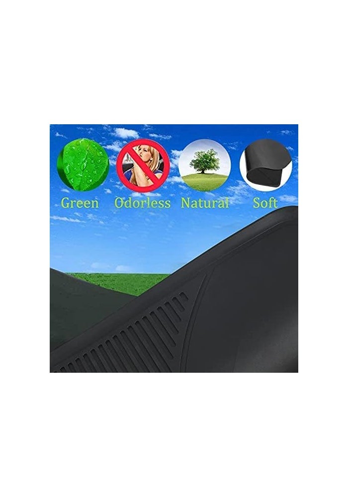 Matericuo Custom Fit Car Floor Mats for BMW 2 Series Gran Coupe F44 (2020-2025) - Black Rubber All Weather Protection - Image 2
