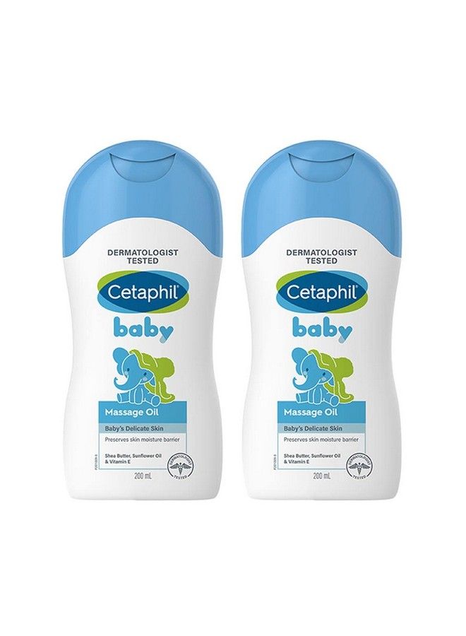 Cetaphil زيت تدليك للأطفال (200 مل) عبوة من قطعتين - Image 2