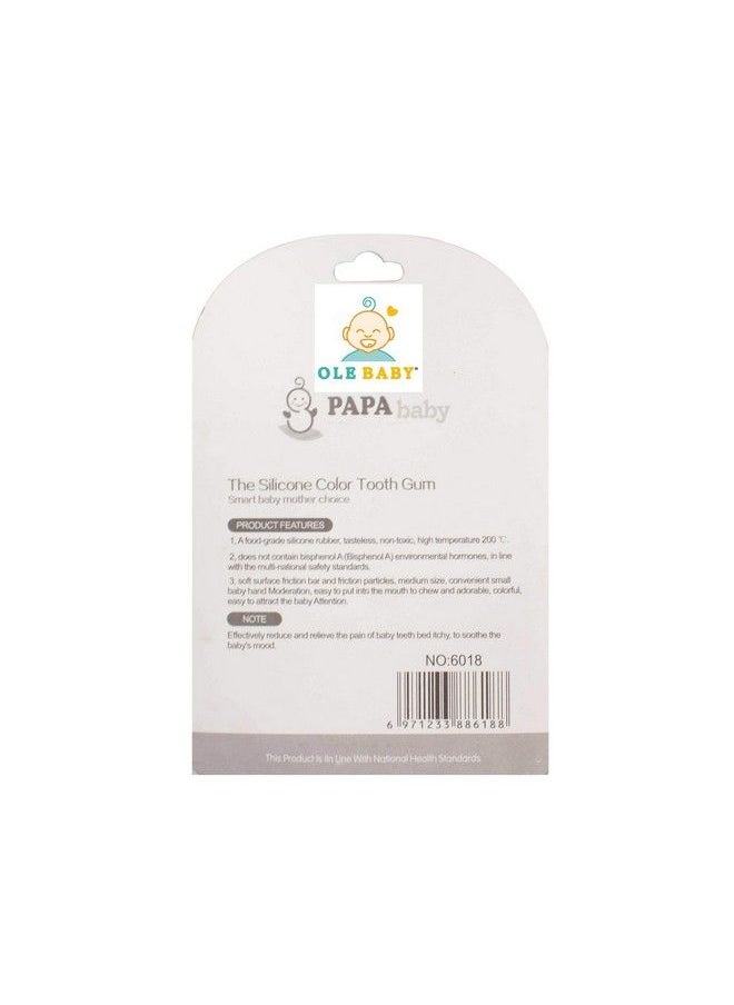 Ole Baby Bpa Free Tooth Gel Silicone Pineapple Soothers Food Nibbler Feeder Silicon Dental Care Teether Or Fruit Teether Sterilized Water Filled Teether Age 612 Months  - Image 5
