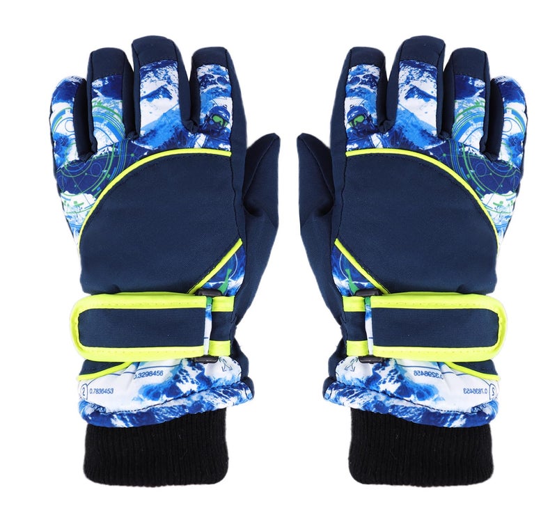 Mealah Outdoors Kids Winter Snow Gloves Windproof Cold Weather Ski Gloves for Boys Girls 4-7Years - Image 1