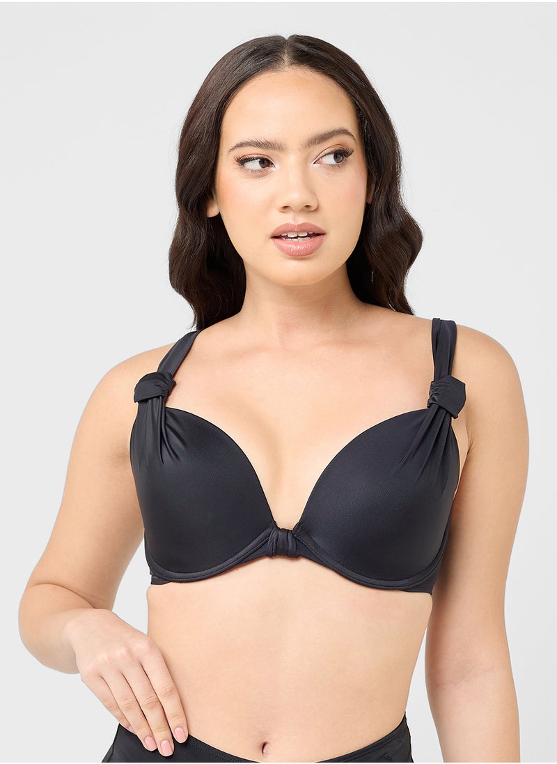 hunkemoller Plunge Neck Bra  - Image 1