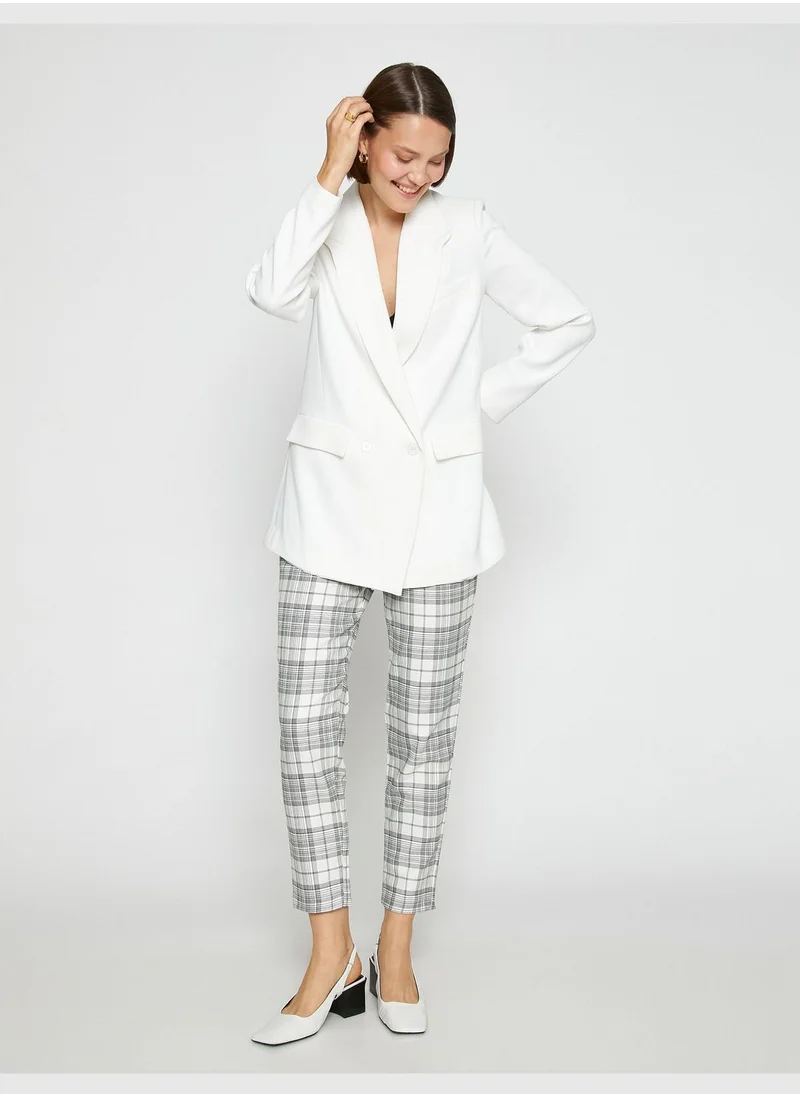 KOTON Check Trousers