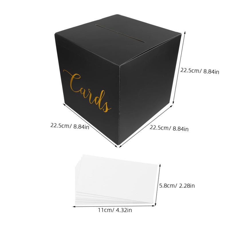 Large Pink Card Holder Box For Wedding Invitations Money Bridal Shower Decor - Image 3