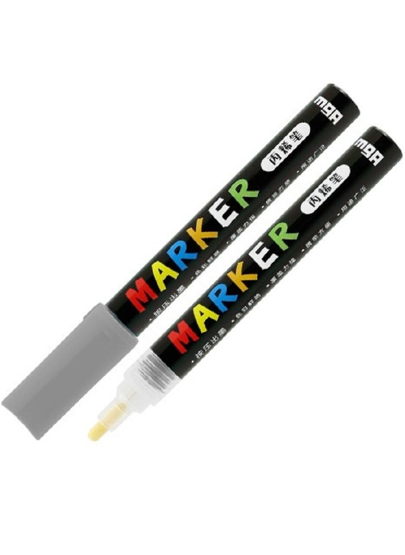 M&G M&G Acrylic Marker Pen 2mm Gray (S910) APL976D916  - Image 1
