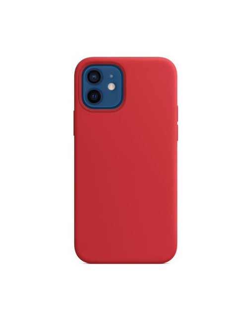 For Apple IPhone12Promax Official Website True Liquid Silicone Magsafe Magnetic Animation Phone Case-Color:Red-Applicable Model:iPhone 12/ 12Pro (magnetic + Shell Animation + Intact Packaging)