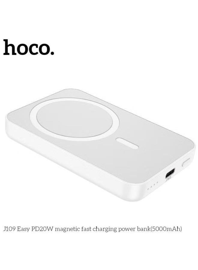 Hoco PD20W Magnetic Fast Wireless Charging Power Bank Multicolor - Image 2