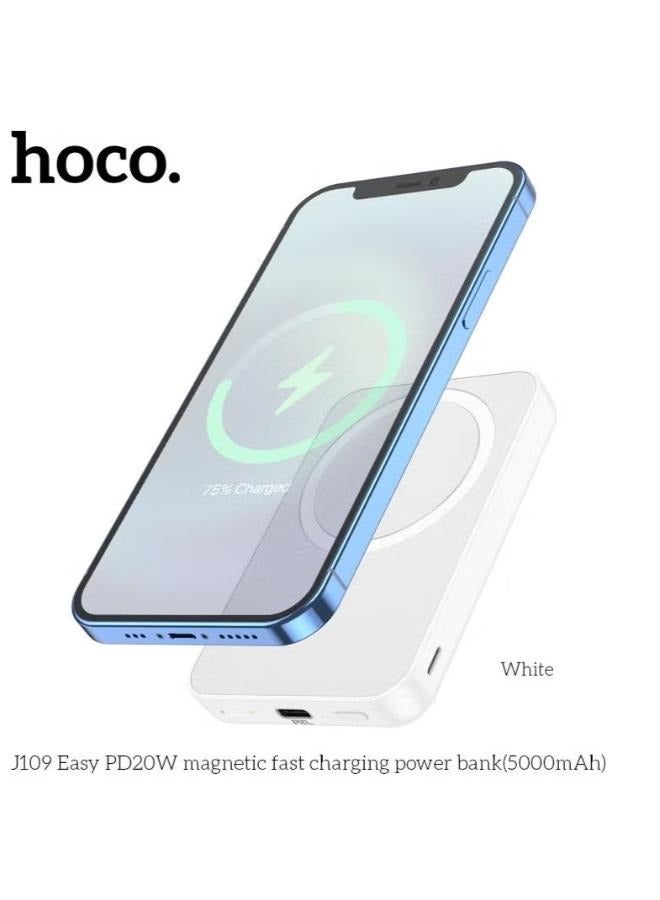 Hoco PD20W Magnetic Fast Wireless Charging Power Bank Multicolor - Image 4