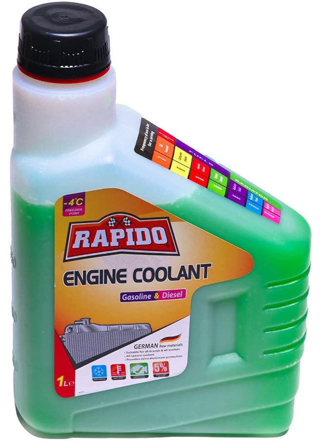 Rapido Rapido Coolant 1 Litre - Green 