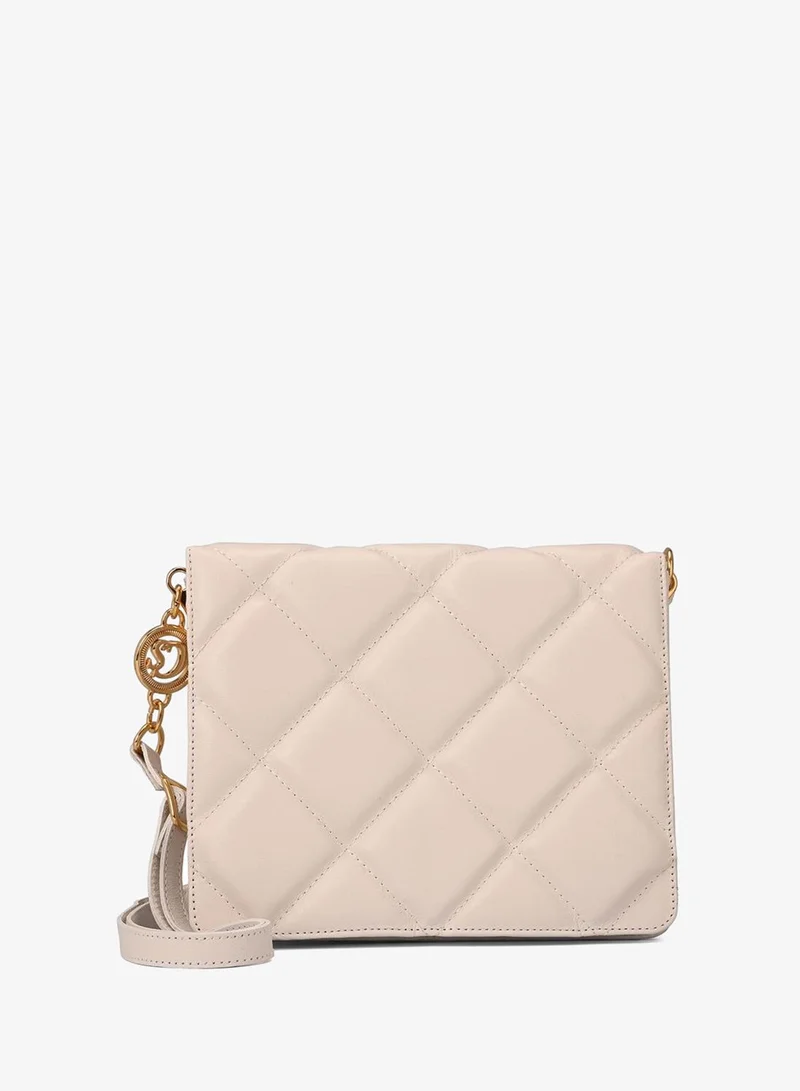 Carmen Steffens Quilted Bag Minimal White