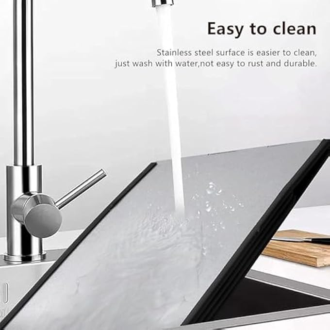 أكس سبرينج شاشات تناثر الزيت من الفولاذ المقاوم للصدأ قابلة للطي، لوح عزل تناثر الزيت غير اللاصق، واقي تناثر الزيت، لوح عزل حراري للموقد لمقلاة القلي، واقي تناثر الشحوم للطهي، رباعي الجوانب - Image 4