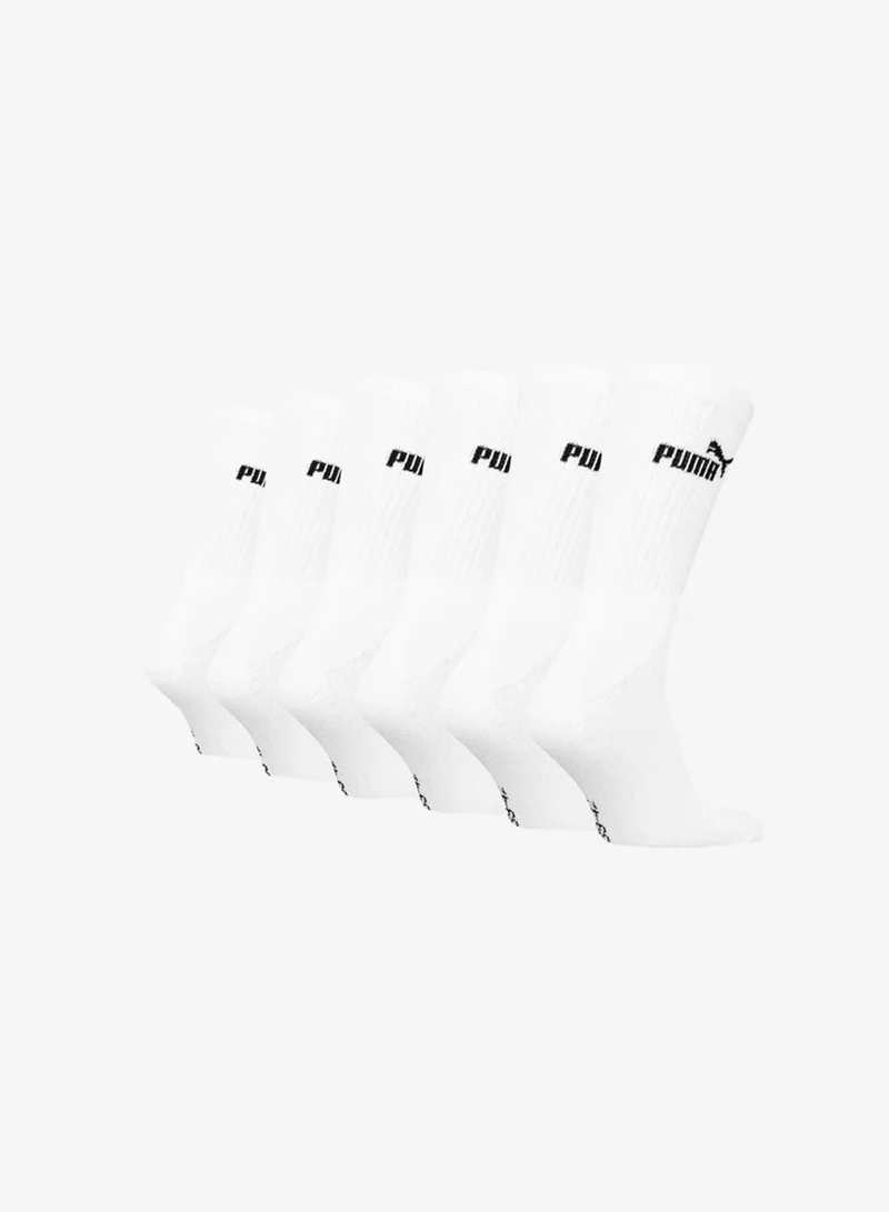 PUMA 6 Pack Elements Crew Sock
