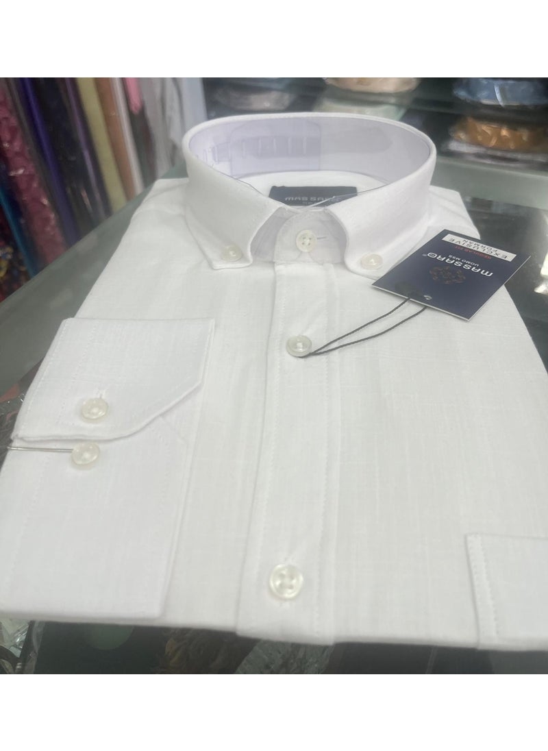 Massaro Linen Cotton Shirt  - Image 3
