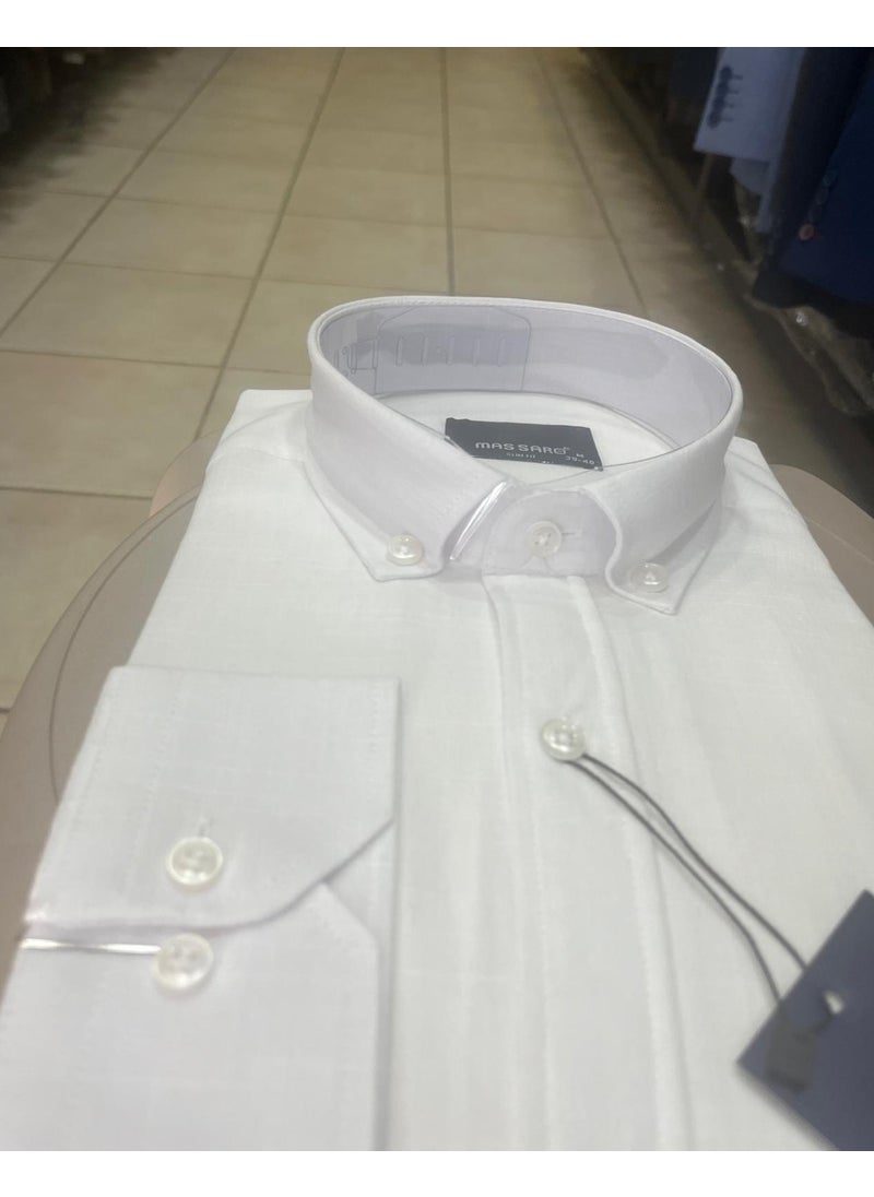 Massaro Linen Cotton Shirt  - Image 1