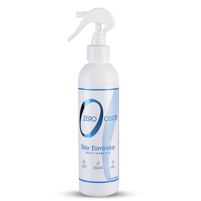 Zero Odor Multi-Purpose Odor Eliminator - Eliminate Air & Surface Odor – Patented Technology Best for Bathroom, Kitchen, Fabric, Closet- Smell Great Again, 8oz (Over 1000 Sprays) - Image 1